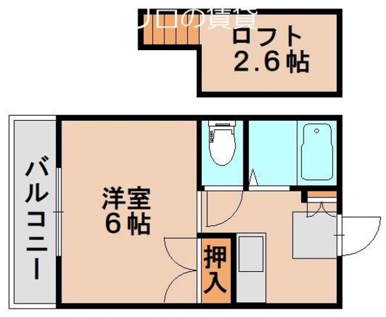 南福岡駅 徒歩11分 1階の物件間取画像